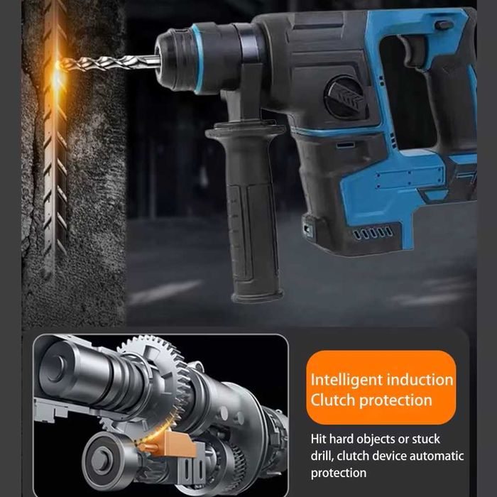 Акумуляторний безщітковий перфоратор