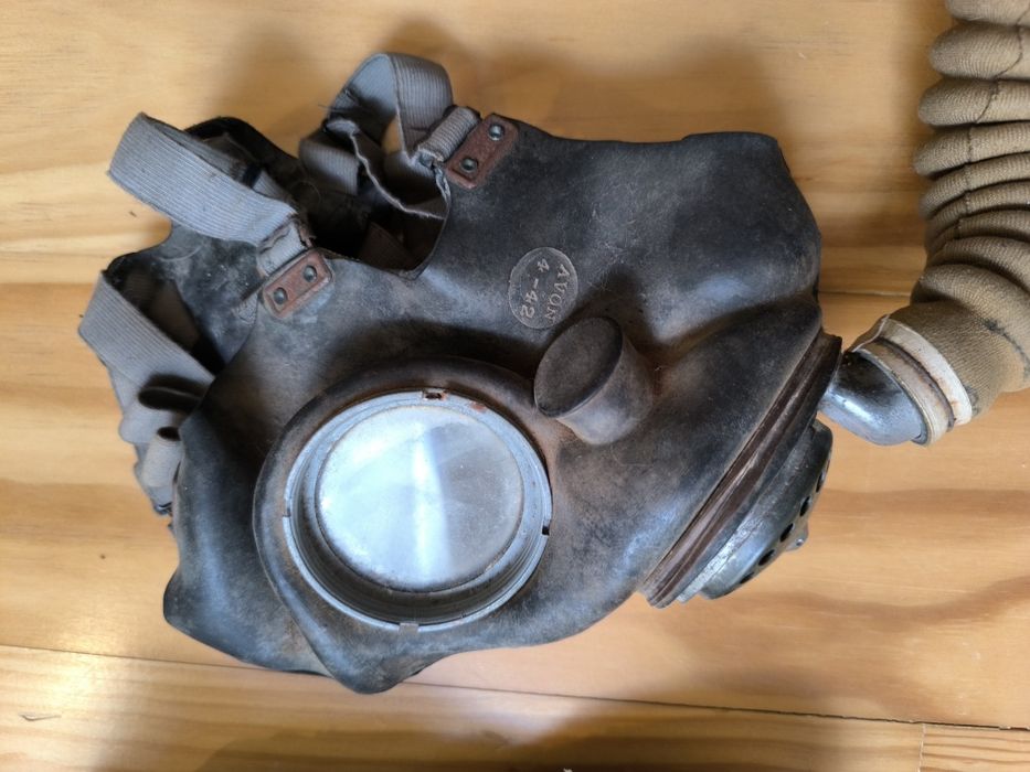 Máscara anti gás segunda guerra mundial