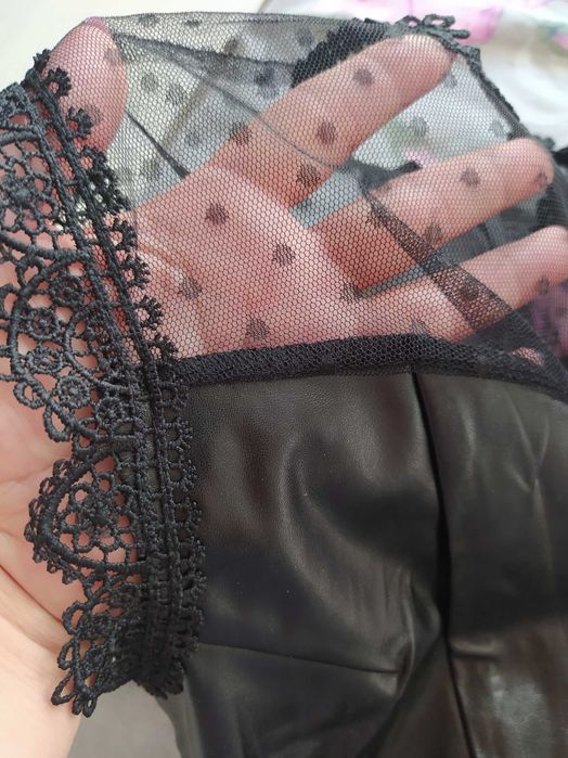 Платье летнее, материал кожзам