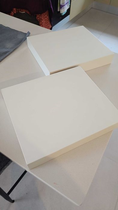 Prateleira laço IKEA branco conjunto