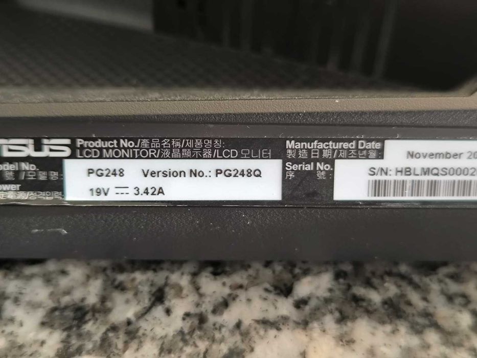 Monitor ASUS ROG PG248Q