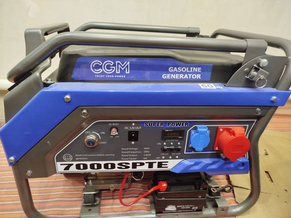 Генератор бензиновый CGM 7000 SPTE макс. 5,6 кВт