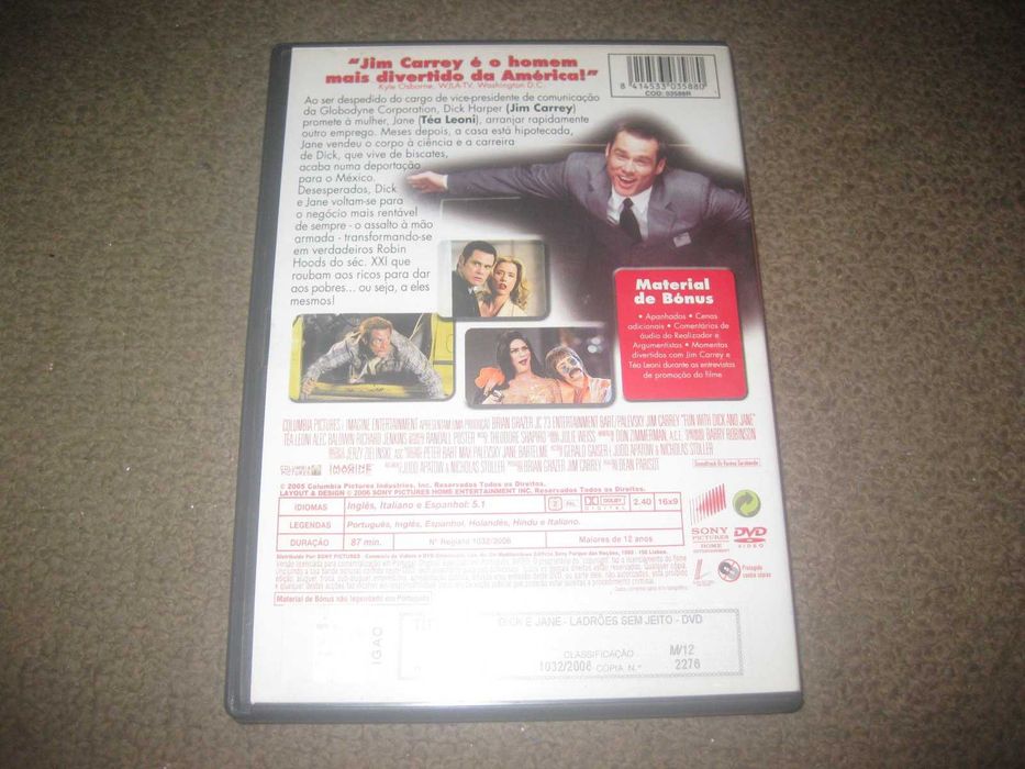 DVD "Fun with Dick and Jane" starring Jim Carrey64585624894082121
