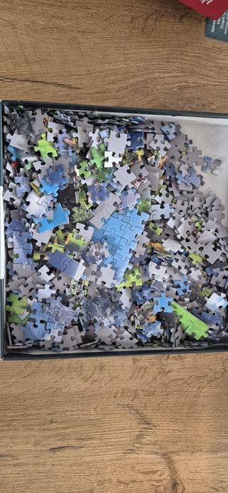 Puzzle 1500 włoskie wybrzeże plus Szwajcaria gratis