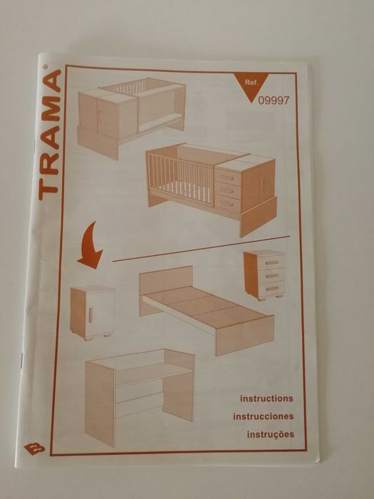 Mobília de quarto júnior Combi Prime da TRAMA