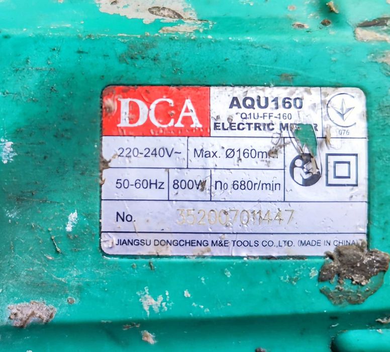 Миксер строительный DCA aqu 160