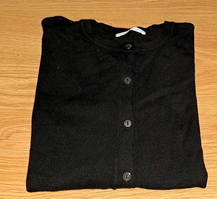 Casaco de manga comprida - Preto (Novo): Tam XL