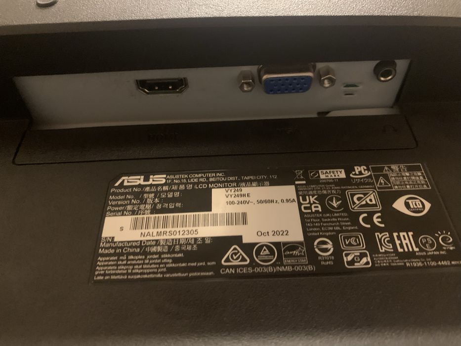 Продам монитор asus 75 герц