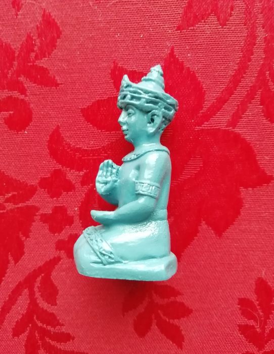 Buda azul oração e cura
