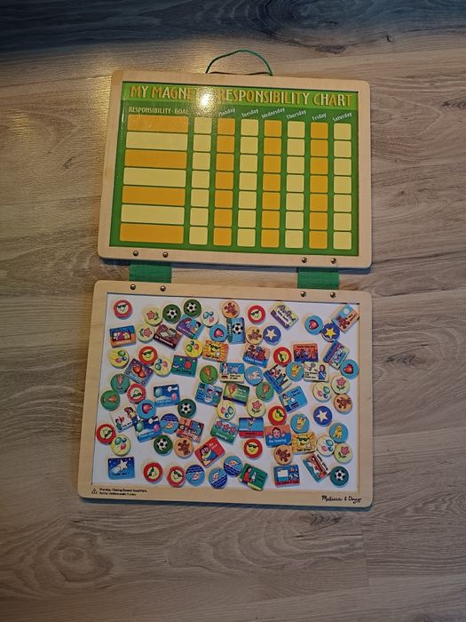 Organizator dla dzieci na magnesy