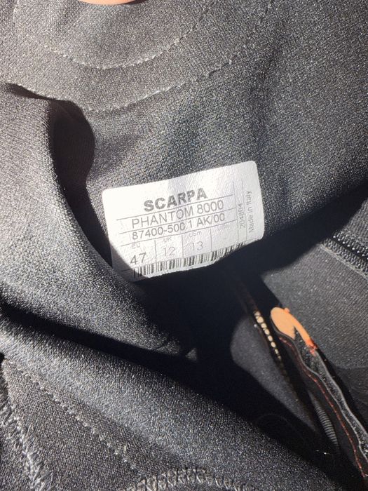 Scarpa Phantom 8000  – stan jak nowe – ROZMIAR 47