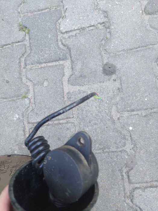 Lampa z lat 90 z witrażami szklana