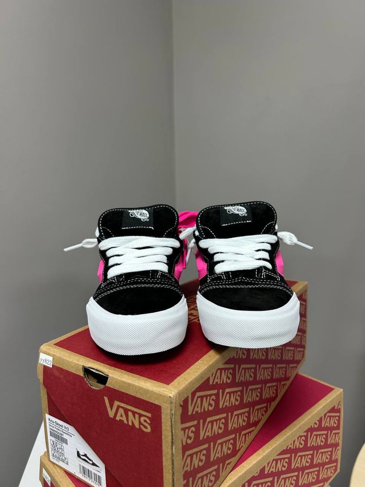 Оригинальные кеды Vans Knu Skool Black Pink Original: 3 050 грн. - Кеды ...