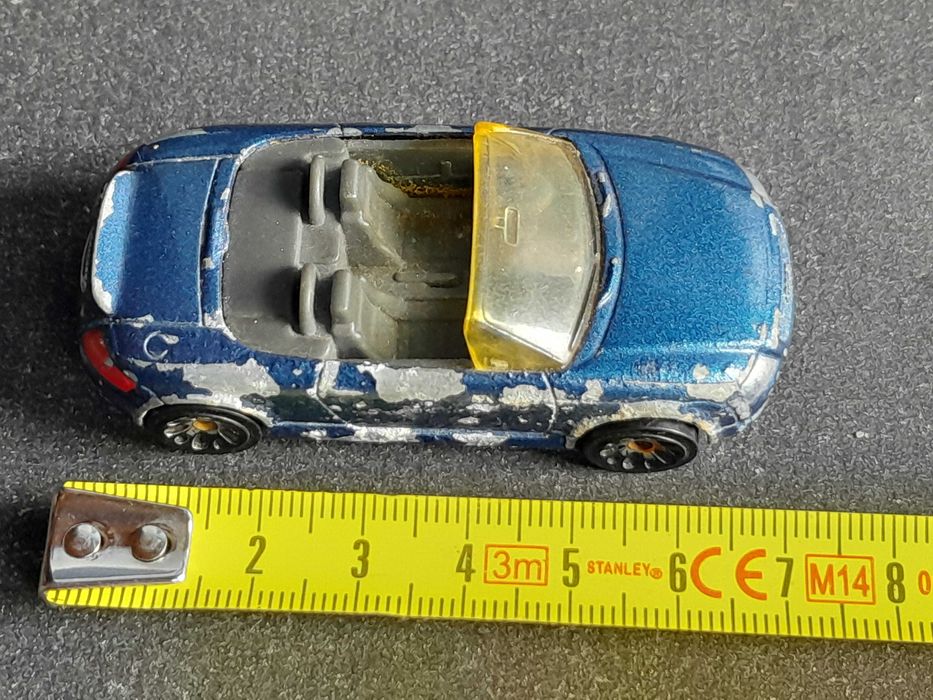 Stary Matchbox Audi TT Roadster 1999 autko zabawka resorak model