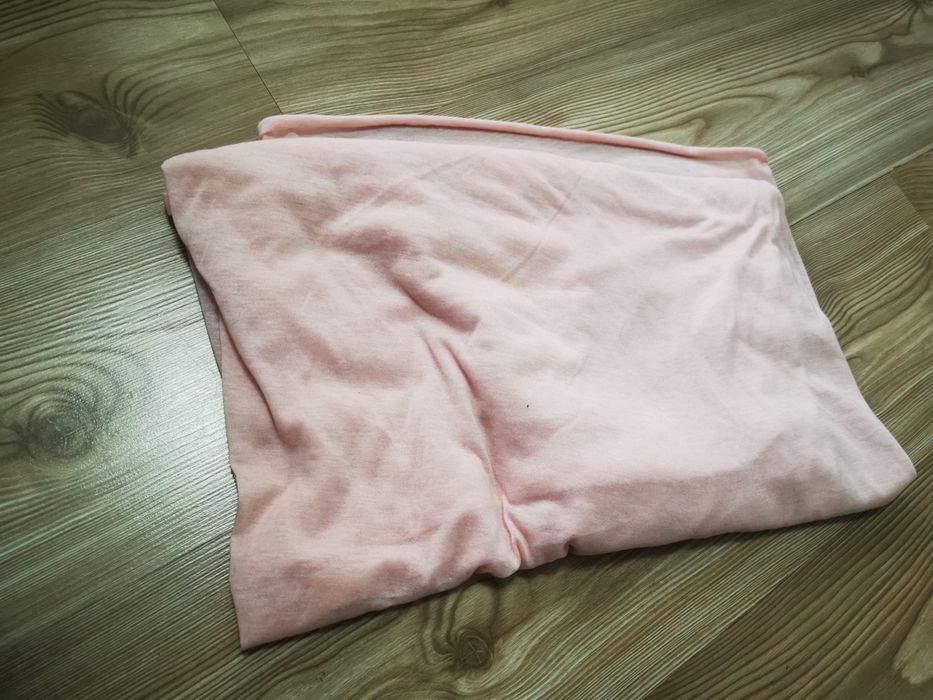 Chusta komin pudrowy róż