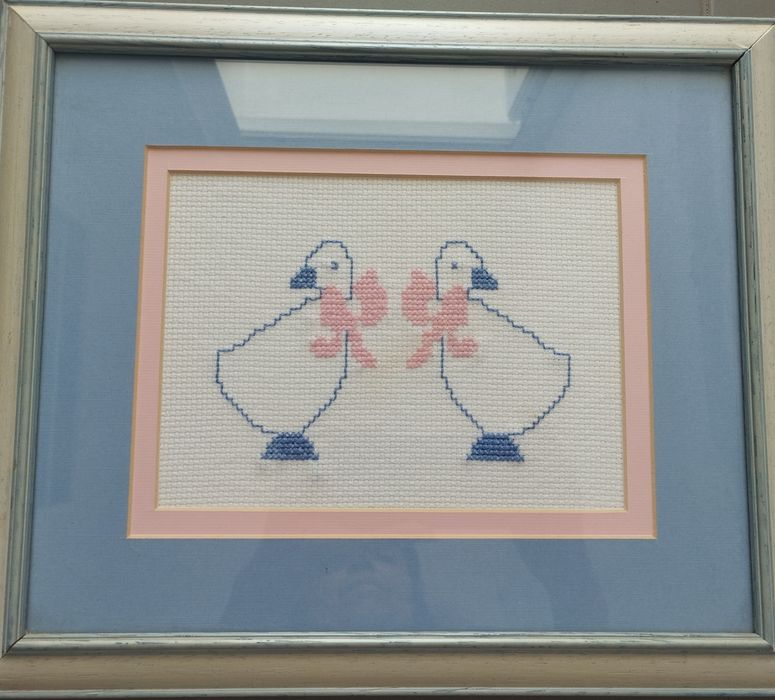Quadro ponto cruz