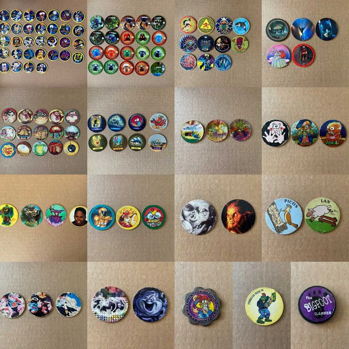 Power Rangers - tazo, tazos, żetony, lata 90