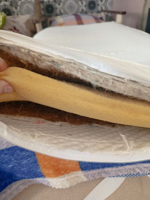 Детский ортопедический матрас-топпер Tempur-Pedic (Кокос + Латекс)