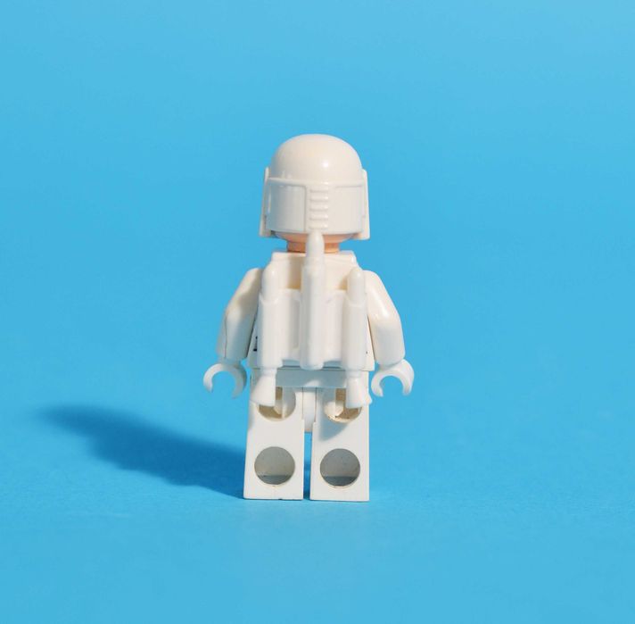 Boba Fett White -Figurka LEGO Star Wars -  sw0631