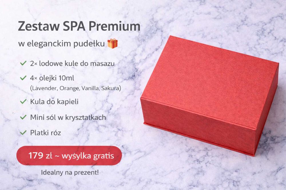 Prezent dla niej – Zestaw SPA Premium w pudełku | Gift Box