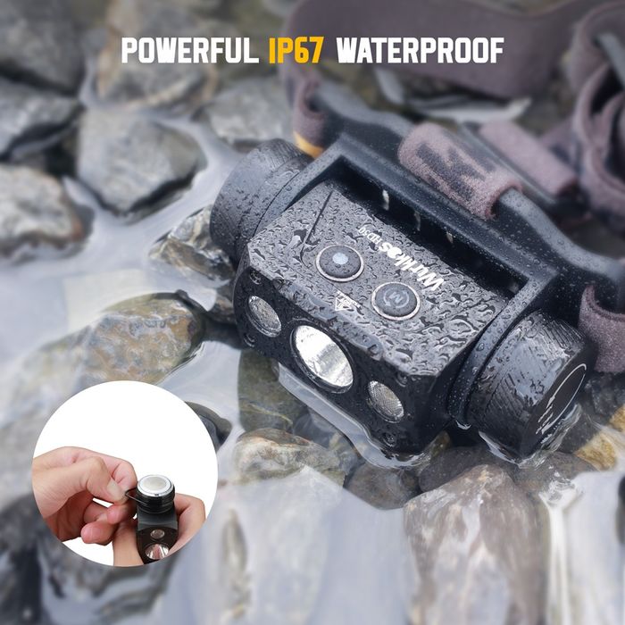 Ліхтарики Wurkkos HD50 5000K  5000 мАг та другі