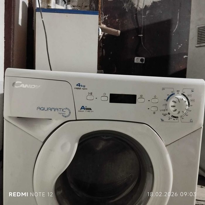 Пральна/стиральная машина Сandy aquamatic 4 кга на запчастини