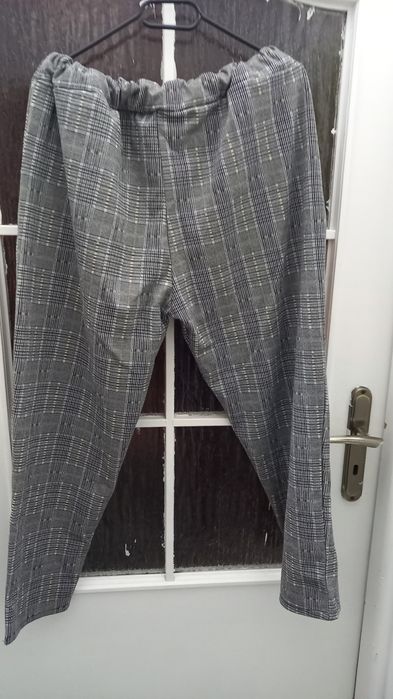 Spdnie damskie w pepitkę