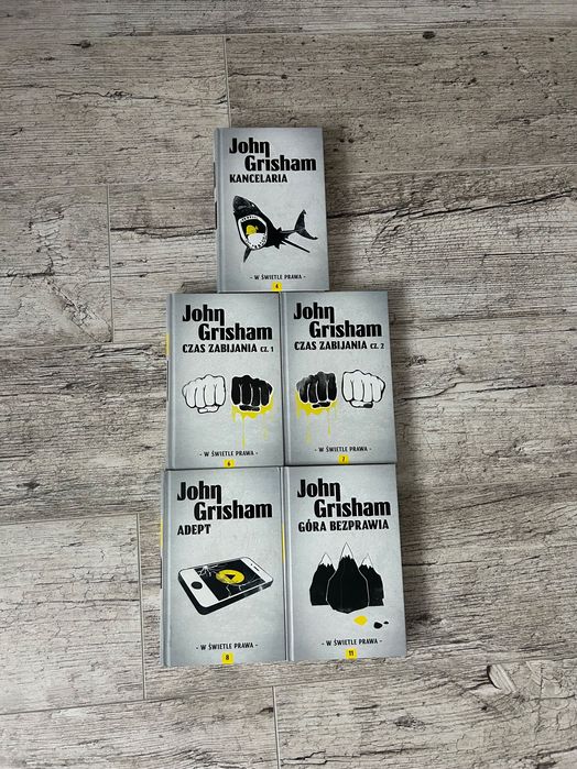 John Grisham – W świetle prawa | pakiet 5 tomów