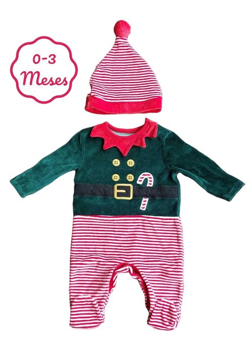 Conjunto Gorro + Babygrow de Natal Primark 0-3 meses