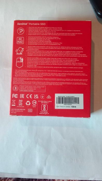 Накопитель SSD SanDick 2/TB