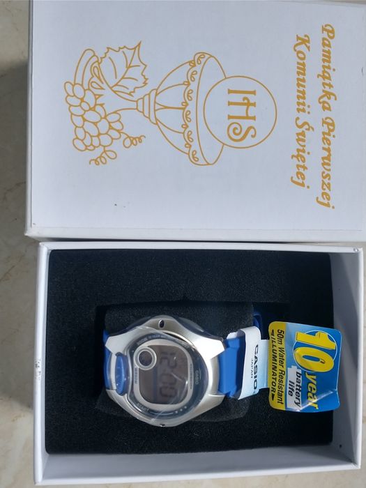 Zegarek Casio prezent na komunię