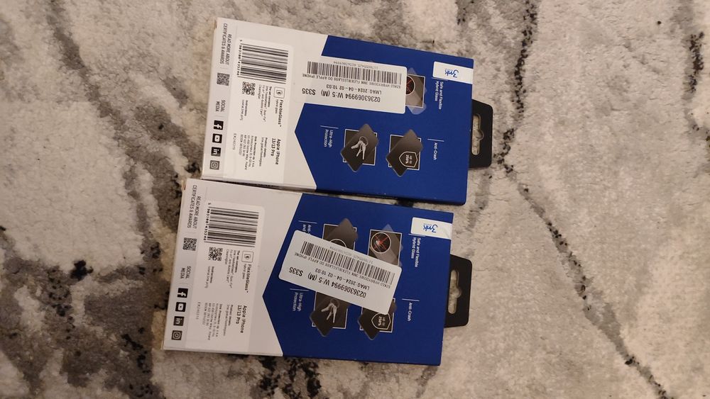 2szt Szkło hybrydowe 3mk FlexibleGlass™ na iPhone 13, 13 PRO