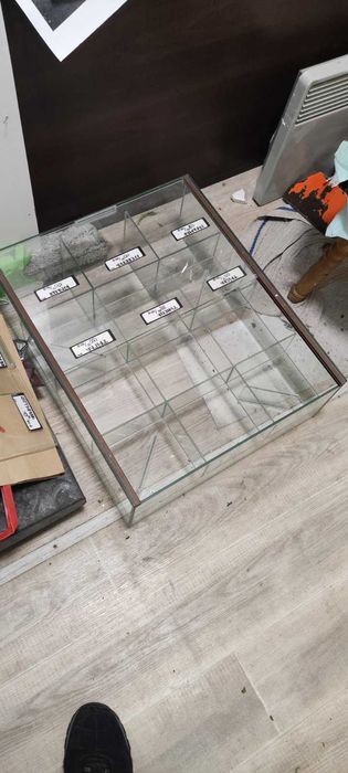 Скляні Куби під пивні снеки / стеклянные кубы, витрина/