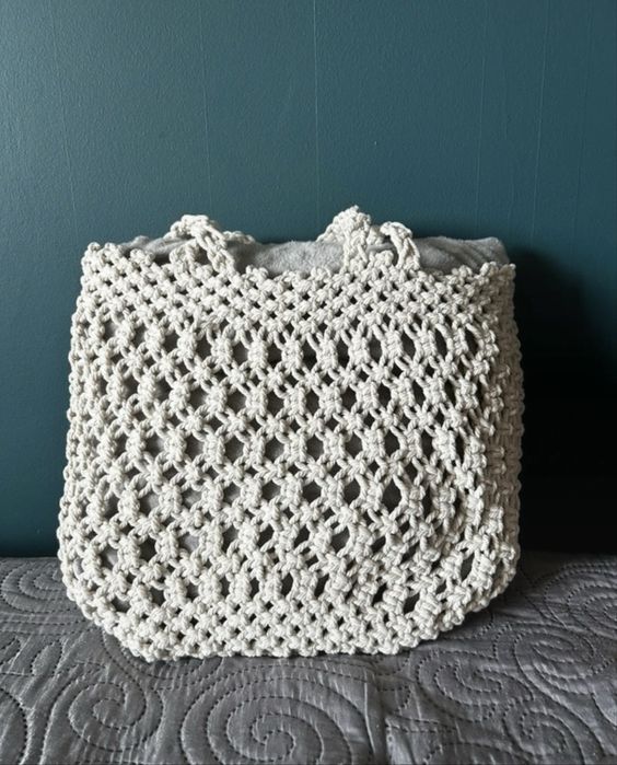 Torba handmade plażowa