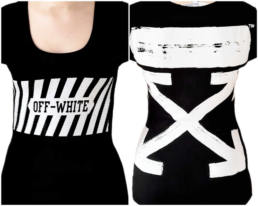 Koszulka damska OFF WHITE zdobienia