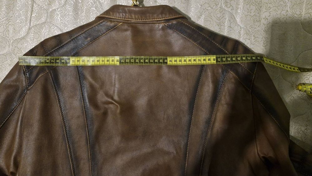 Продам куртку кожаную мужскую. Осень- Весна
