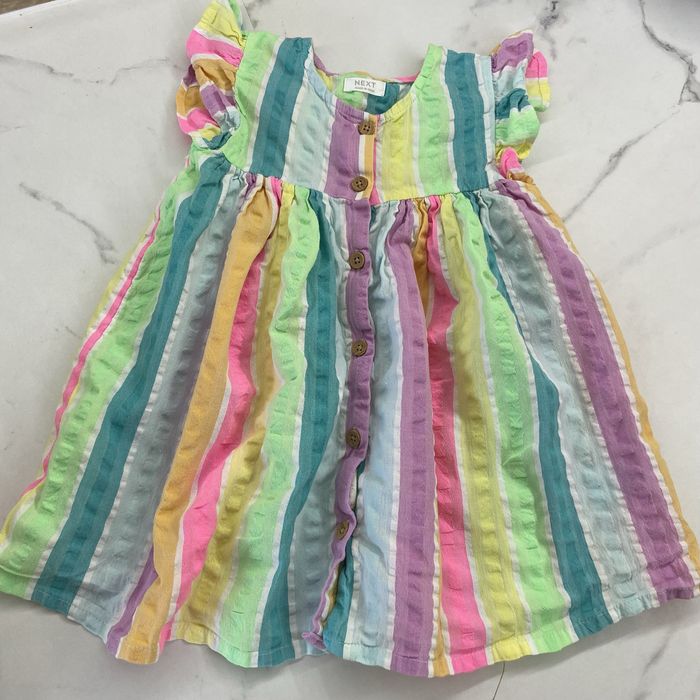 Літній одяг для дівчинки 12м (плаття, шорти, футболка)