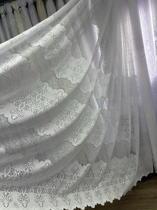 Тюль жакард турция тюлі штори в залу блекаут оксамит