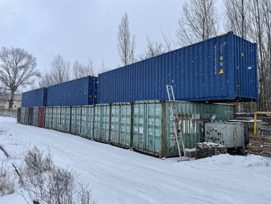 Морской контейнер 20-футовый / 40-футовый Киев / Днепр / Львов