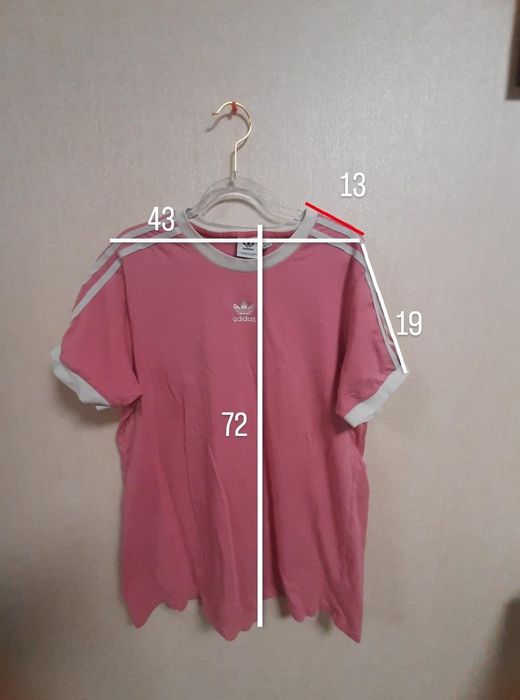 Оригінальна футболка  adidas pink