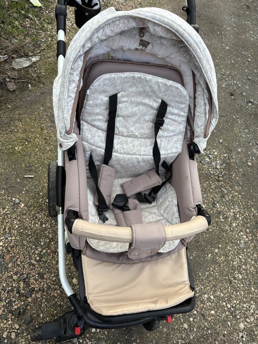 Коляска люлька та прогулочний блок