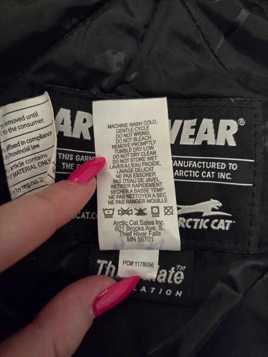 GRAIL Arctic Cat Sno Pro Racing | Full Embroidery | Team Arctic USA | Unikat