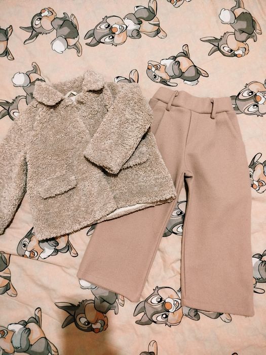 Шубка Zara і штани