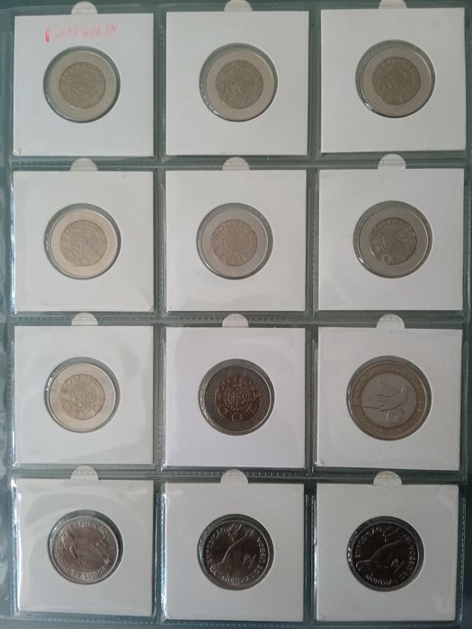 Moedas escudos séries e comemorativas