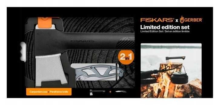 Zestaw siekiera A6 + nóż Gerber Fiskars 41,5 cm
