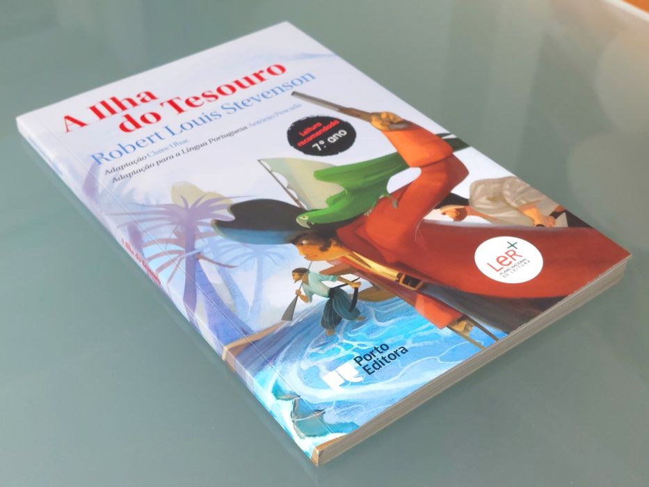 A Ilha do Tesouro de Robert L Stevenson do Plano Nacional de Leitura