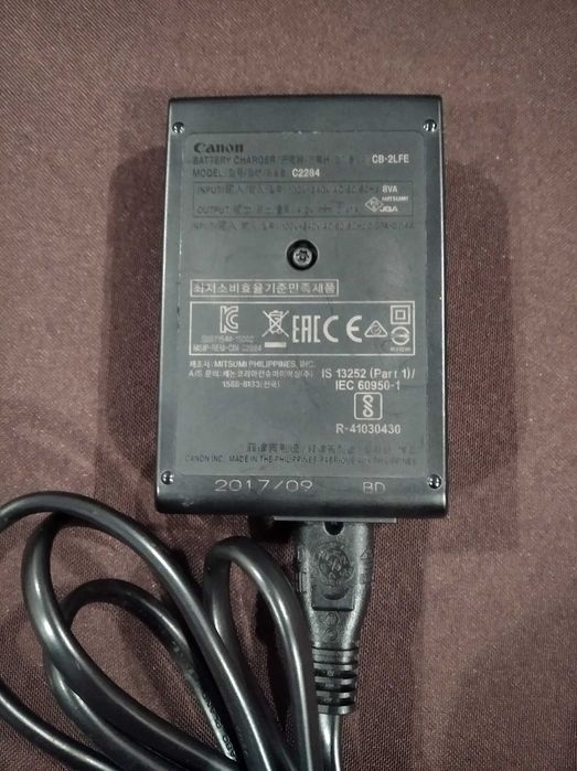 Carregador de bateria Canon CB-2LFE / C2284