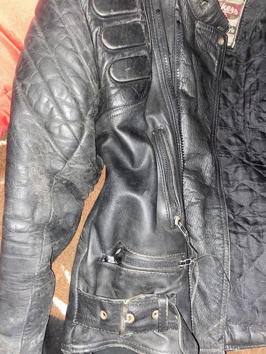 Caso motard couro