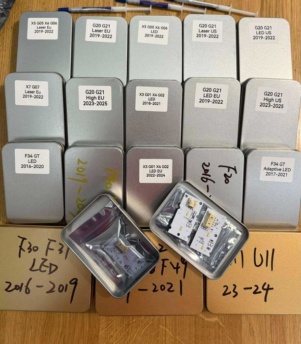 Ангельские глазки BMW Жовті ходові вогні БМВ Желтые глазки БМВ DRL BMW