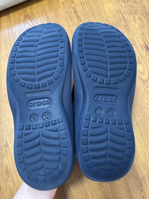 Вєтнамки крокси crocs 43-44р., M10, W12